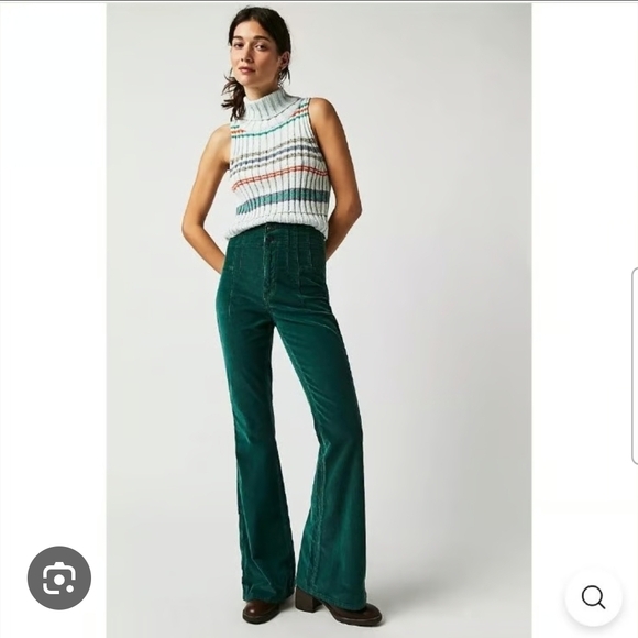 Free People Pants - Free People Corduroy Flare Pants